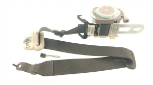 2008 Dodge Magnum Black Seat Belt Assembly with Pretensioner - Front (Used OEM)