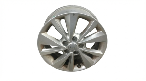 2015-2018 Kia Sedona 17x6.5 10-Spoke Silver Painted Alloy Wheel (Used OEM)