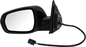 2015-2017 Chevrolet Equinox Black Power Door/Side View Mirror - Left (Driver) (Used OEM)
