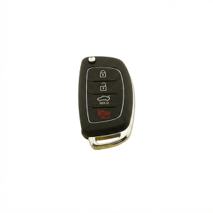 2015-2017 Hyundai Sonata 4-Button Flip Key Remote Keyless Entry Transmitter (Used OEM)