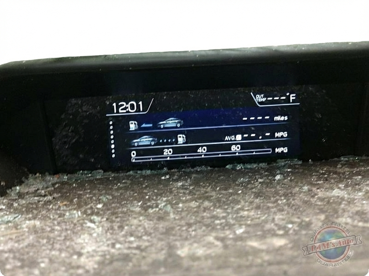 2018 Subaru Crosstrek Upper Dash Information Display Screen (Used OEM)