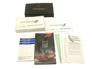 2015 Dodge Grand Caravan Owners Manual (Used OEM)