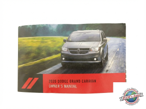 2020 Dodge Grand Caravan Owners Manual (Used OEM)