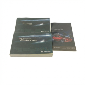 2013 Hyundai Elantra Owners Manual (No Cover) (Used OEM)