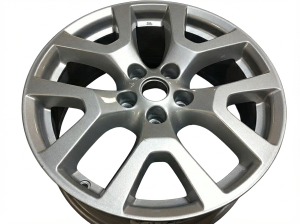 2011-2015 Nissan Rogue Silver Y-Spoke Silver Painted Alloy Wheel (Used OEM)