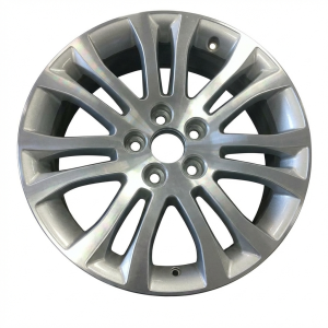 2011-2020 Toyota Sienna Silver 17-inch 7 Double-Spoke Silver Machined Alloy Wheel (Used OEM)
