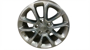 2014-2016 Jeep Grand Cherokee 18x8 Polished Smoked Hyper Alloy Wheel (Used OEM)