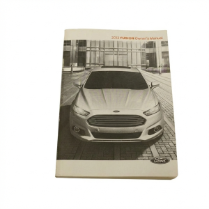 2013 Ford Fusion Complete Owners Manual with Case (Used OEM)