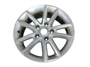 2013-2019 Dodge Journey Silver 17x6.5 10-Spoke Silver Painted Alloy Wheel (Used OEM)