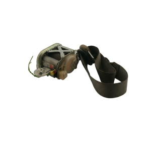 2007-2008 Dodge Ram 1500 Gray Seat Belt Assembly with Pretensioner - Front (Used OEM)