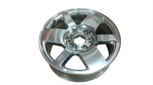 2007-2010 GMC Sierra 18x8 6-Spoke Full Polished Alloy Wheel (Used OEM)