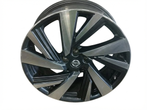 2015-2018 Nissan Murano 18x7.5 5-V Spoke Machined Alloy Wheel (Used OEM)