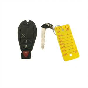 2014-2021 Jeep Cherokee 4-Button FOBIK Keyless Entry Transmitter (Used OEM)