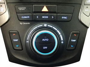 2017-2018 Hyundai Santa Fe Sport Automatic Temperature Control Module (Used OEM)