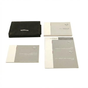 2014-2015 Nissan Rogue Select Owners Manual with Storage Cover (Used OEM)