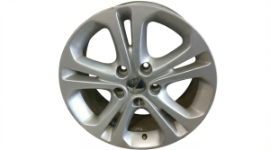 2011-2013 Dodge Durango 18x8 5-Split Spoke Painted Silver Alloy Wheel (Used OEM)
