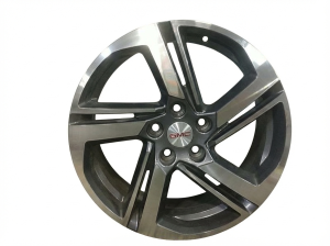 2018-2021 GMC Terrain Silver 18x7 5-Spoke Machined Charcoal Alloy Wheel (Used OEM)