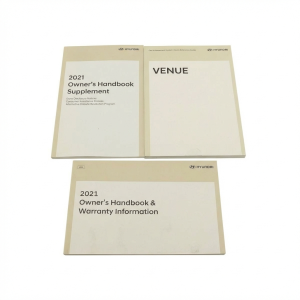 2021 Hyundai Venue Owners Manual (No Cover) (Used OEM)