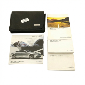 2012-2018 Audi A7 Owners Manual with Storage Cover (Used OEM)