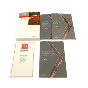 2020 Toyota RAV4 Owners Manual with Storage Cover (Used OEM)