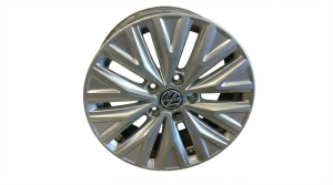 2019-2021 Volkswagen Jetta Gray Silver Painted Alloy Wheel (Used OEM)