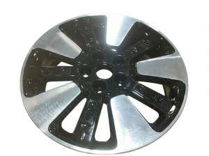 2014-2019 Kia Soul Black 18x7.5 5-Spoke Machined Black Alloy Wheel (Used OEM)