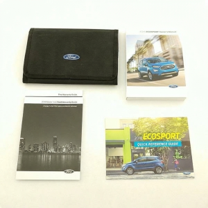 2018-2022 Ford EcoSport Owners Manual with Storage Cover (Used OEM)