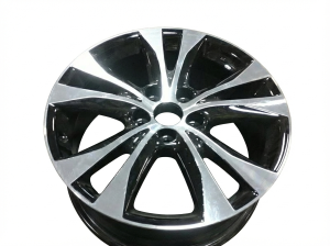 2013-2016 Toyota RAV4 Black Black Machined Alloy Wheel (Used OEM)