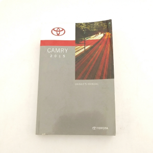 2015-2017 Toyota Camry Complete Owners Manual (Used OEM)