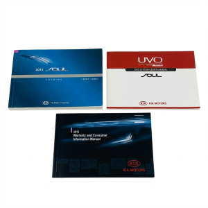 2012-2013 Kia Soul Owners Manual (Used OEM)