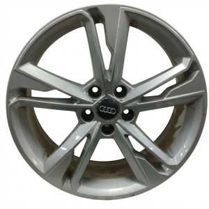 2019-2025 Audi Q3 5 Split-Spoke Silver Painted Alloy Wheel (Used OEM)