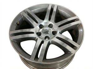 2012-2014 Chrysler 300 Silver 18x7.5 6 Double-Spoke Polished Aluminum Alloy Wheel (Used OEM)