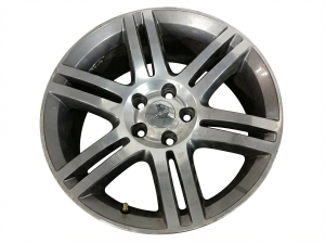 2012-2014 Chrysler 300 Silver 18x7.5 6 Double-Spoke Polished Aluminum Alloy Wheel (Used OEM)