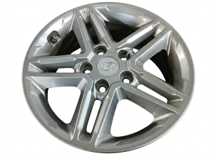 2018-2023 Hyundai Kona 16x6.5 Alloy Painted Silver Wheel (Used OEM)