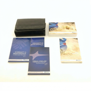 2017 Subaru WRX Owners Manual with Storage Cover (Used OEM)