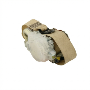 2013-2015 Toyota Avalon Tan Seat Belt Assembly with Retractor and Pretensioner - Front, Left (Driver) (Used OEM)