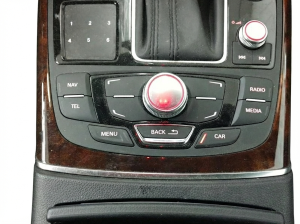 2012-2015 Audi A6 Console Mounted MMI Radio Control Panel with Touchpad (Used OEM)