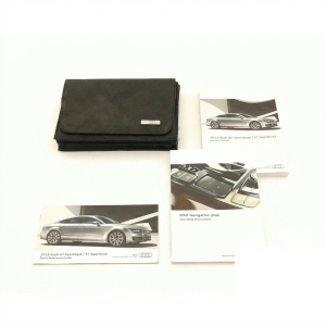 2012-2018 Audi A7 Owners Manual with Storage Cover (Used OEM)
