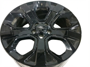 2018-2019 Ford Explorer Black 20x8.5 5-Spoke Black Alloy Wheel (Used OEM)
