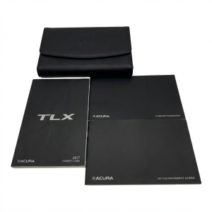 2017 Acura TLX Owners Manual with Storage Cover (Used OEM)