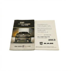 2013 Ram 1500 Owners Manual with Storage Cover (Used OEM)