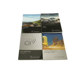 2015-2018 Mercedes-Benz C280 Owners Manual with Storage Cover (Used OEM)