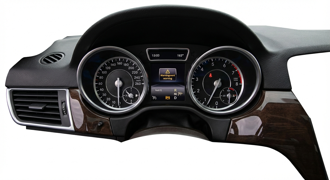 2015-2016 Mercedes-Benz GL550 Instrument Cluster without Adaptive Cruise Control (Used OEM)