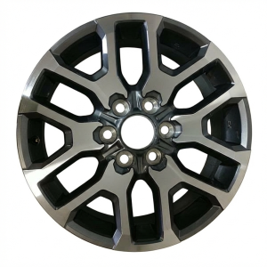 2025 Toyota Sequoia Silver 20x8 6-Spoke Silver Alloy Wheel (Used OEM)