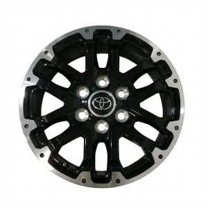 2023-2025 Toyota Sequoia Black Black Machined Lip Alloy Wheel (New OEM)
