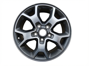 2018-2024 Jeep Wrangler Black 5 Y-Spoke Low Gloss Black Alloy Wheel (New OEM)