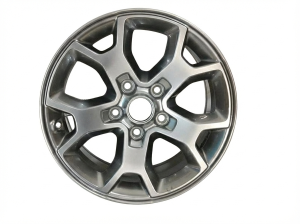 2018-2024 Jeep Wrangler Black 5 Y-Spoke Low Gloss Black Alloy Wheel (New OEM)