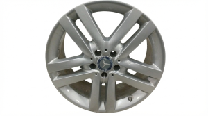 2013-2016 Mercedes-Benz GL550 19x8.5 10-Spoke Silver Painted Alloy Wheel (Used OEM)