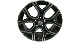 2014-2015 Mitsubishi Outlander Silver 18x7 5 Y-Spoke Alloy Wheel (Used OEM)