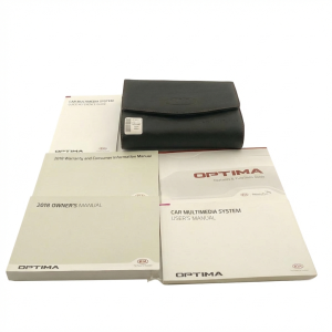 2016-2020 Kia Optima Owners Manual with Storage Cover (Used OEM)
